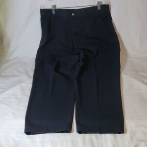 George Flat Front Navy Dress Pants‎ Size 34/30